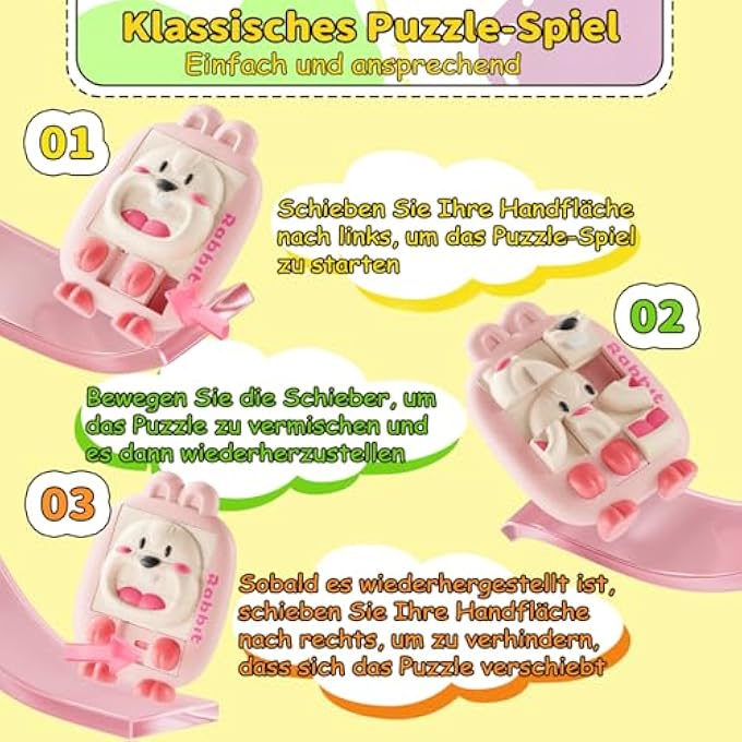 3D SLIDING PUZZLE CHILDREN'S TRAVEL GAMES FROM 3 4 5 6 YEARS AEROPLANE CAR RIDE ACTIVITY FIDGET TOYS SET PUZZLE GAMES PATIENCE GAMES EDUCATIONAL TOY BIRTHDAY GIFTS FOR GIRLS BOYS (PACK OF 3) - Image 2